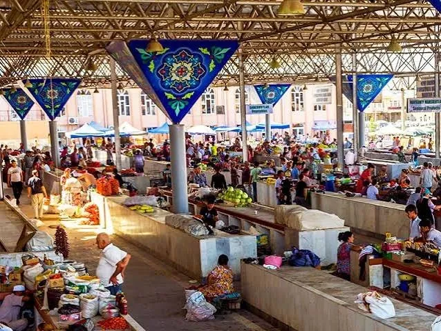 Semerkant’taki Siyob Pazarı